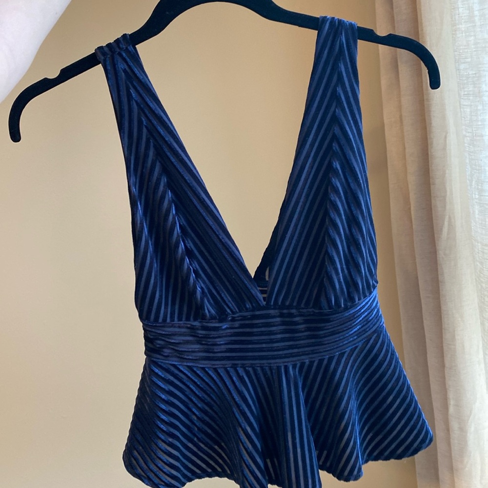 Urban Outfitters V-neck Peplum Top